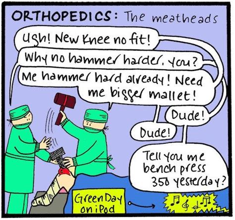 What Is Orthopaedics Cartoon Operating Room Nurse Humor Operating