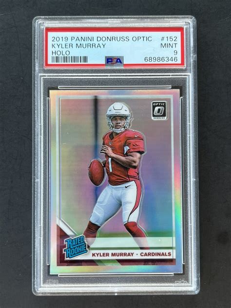 Panini Donruss Optic Kyler Murray Holo Rated Rookie Rc Sp Cards