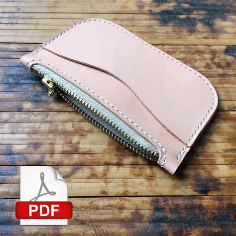 Small Zipper Pouch Pdf Template Set Makesupply