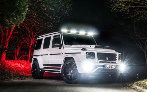 Télécharger fonds d écran Mercedes AMG G63 2019 CLR G770 LUMMA