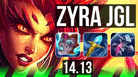 Zyra Vs Elise Jgl Rank Zyra K Comeback K Dmg Br