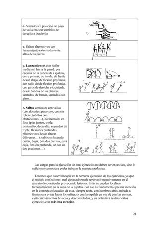 Técnica en carrera con Vallas PDF