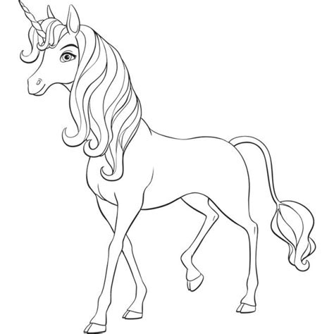 Coloriage Licorne De Mia Et Moi Dessin Gratuit à Imprimer