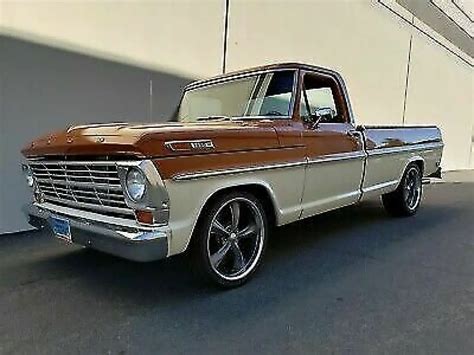 1969 Ford F100 Pickup Orange Rwd Automatic For Sale Ford F100 1969 For Sale In Reno Nevada