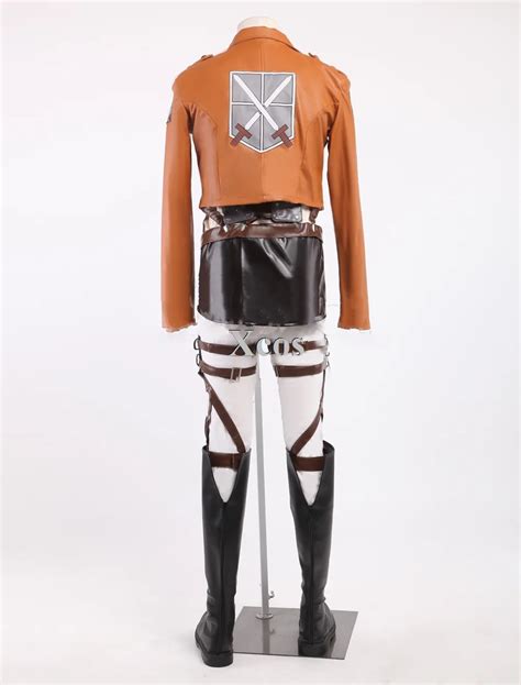 Ataque Em Titan Eren Jaeger Traje Cosplay Shingeki Trainning Corps