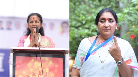 Baramati Lok Sabha Election Results Supriya Sule On Track To Defeat Sunetra Pawar