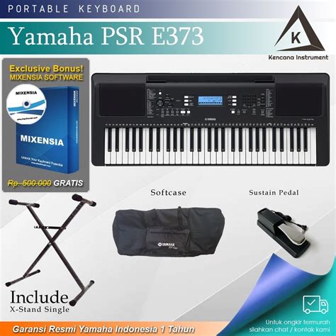 Jual Yamaha Psre Psr E E Keyboard Garansi Resmi Shopee