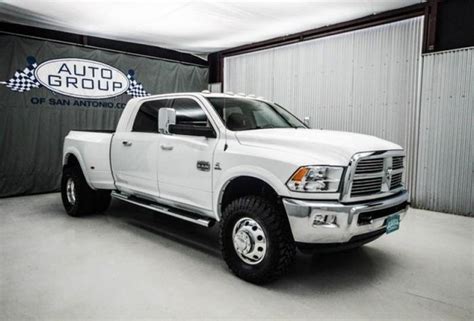 2012 Dodge RAM 3500 Laramie Longhorn 4X4 DRW For Sale In San Antonio