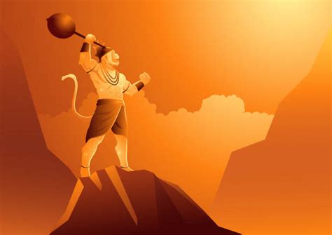 Hanuman Illustrations Royalty Free Vector Graphics And Clip Art Istock