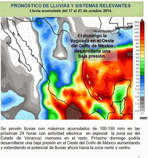 Secretaria De Protecci N Civil Veracruz Meteorolog A Pron Stico A