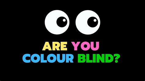 Are You Colour Blind Say The Colour Not Word Game Challenge Youtube