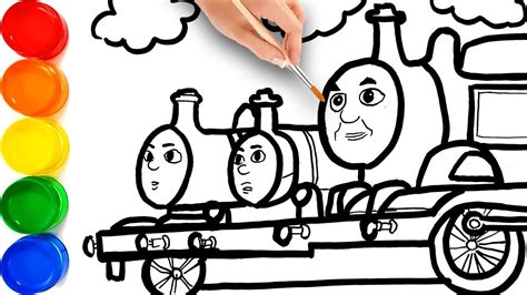 Bob The Train Coloring Page : Bob The Train Nursery Rhymes Cartoons For ...