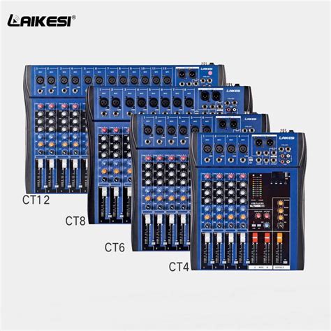 Professional Channel Mixer Sound From China Audio Mixer