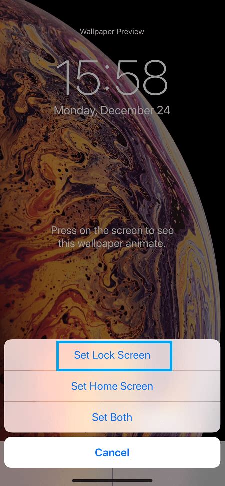 Iphone Xs Max How To Change Lock Screen