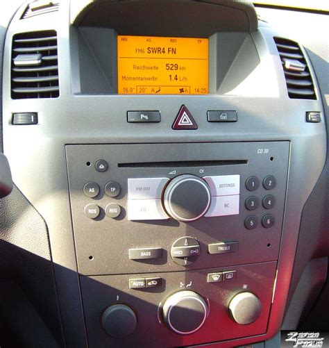 Bersicht Display U Radio Zafira B Zafira Forum De