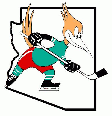 Phoenix Roadrunners Logo - Alternate Logo - World Hockey Association ...