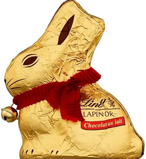 Lindt Gold Bunny Milk Chocolate G Amazon Co Uk Grocery