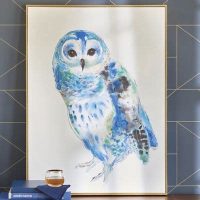 Owl Canvas Wall Art | Grandin Road