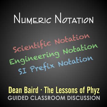 Numerical Notation Springboard By The Lessons Of Phyz TPT