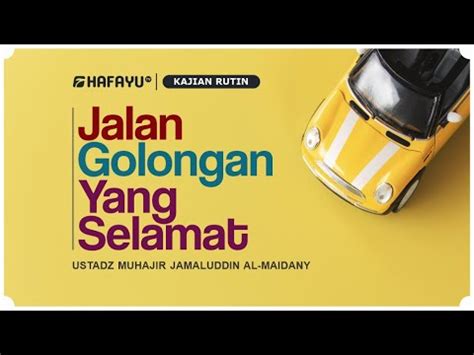 Pertemuan Jalan Golongan Yang Selamat Youtube