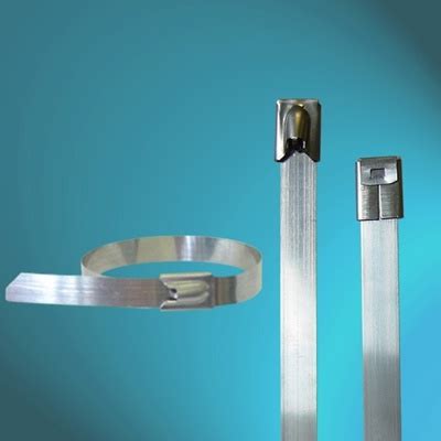 Europe Standard Ball Lock Stainless Steel Cable Ties With Ul Ce