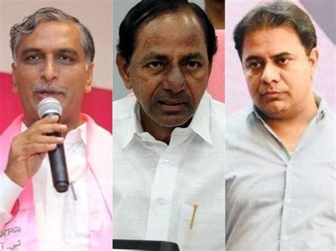 KCR కదరల చకర తపపలర హరష రవక మతర పదవ KTR క ఆ