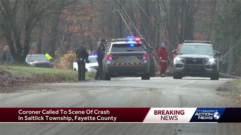 Coroner Called To Fayette County Crash Scene Youtube