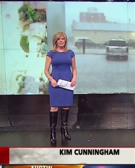 Kim Cunningham Itv Weather Girl Kim Sexy Boots