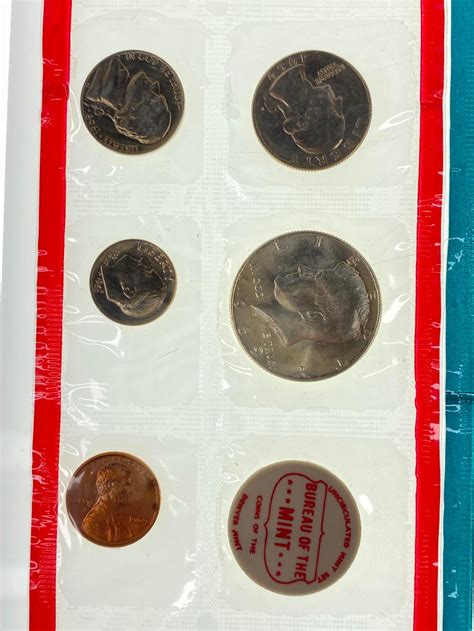 Lot - Lot Of 3 U.S. Treasury Uncirculated Coin Set