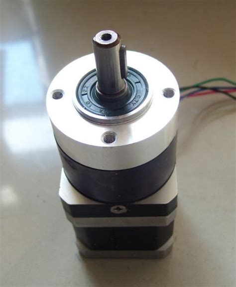 42mm Planetary Gearbox Geared Stepper Motor Ratio 10 1 Nema17 L 63mm 1 5a Cnc 3d Printer