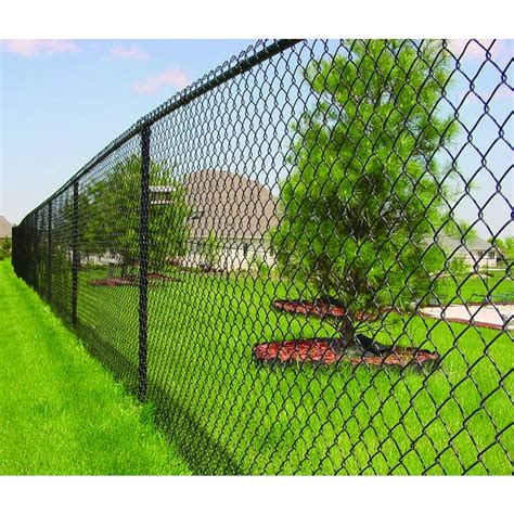 1315 In X 126 In Black 17 Gauge Galvanized Steel Chain Link Fence Top