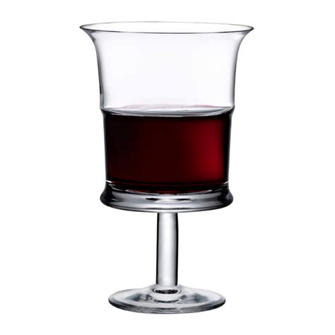 Jour Set Of 2 Red Wine Glasses By Nude Glass Seven Colonial