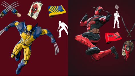 New Fortnite x Deadpool & Wolverine skins revealed