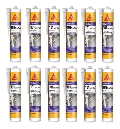 Kit De Sellador Sika Pu Sikaflex Sela Plus Blanco Ml