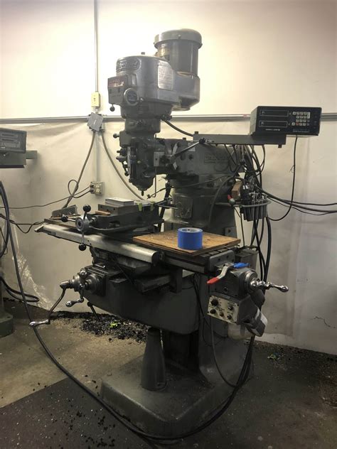 Bridgeport Series 1 Knee Mill- Digital Read Out - Revelation Machinery