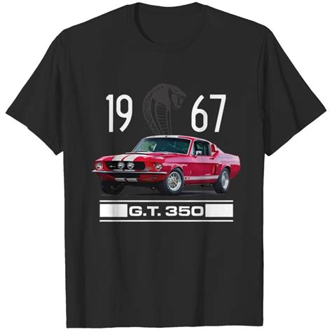 1967 Shelby Gt350 Mustang Fastback Collector Car T Shirt Sold By Vise Nebulous Sku 26536143