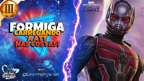 Homem Formiga Full Teste Pve Lvl Marvel Future Fight Youtube