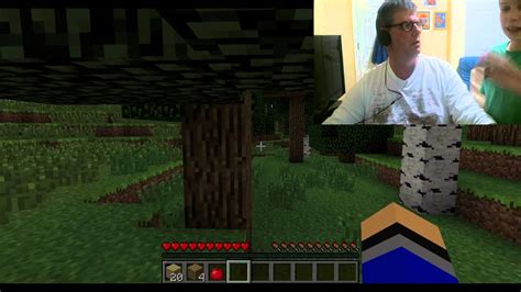 Teaching My Dad How To Play Minecraft 1 Father And Son Game Time Youtube