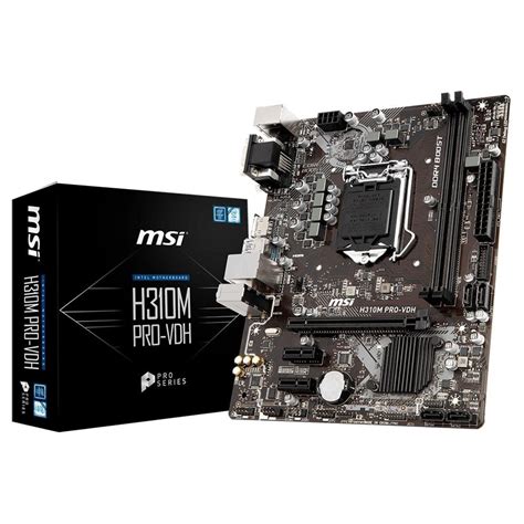 Placa M E Msi H M Pro Vdh Kabum