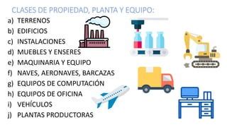 Propiedad Planta Y Equipo NIC 16 PPT