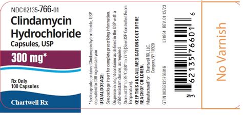 Clindamycin Capsules: Package Insert - Drugs.com