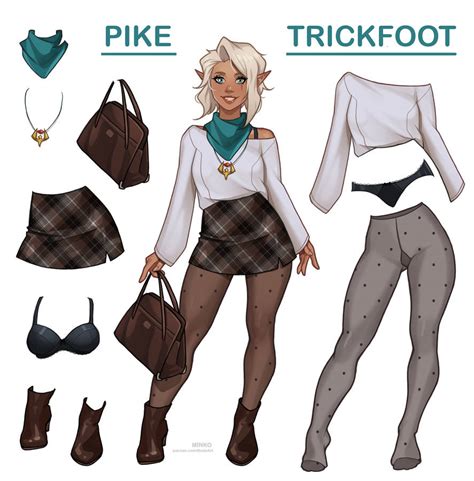 Pike Trickfoot by MinkoDraws on DeviantArt