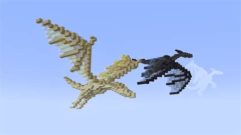 Minecraft Dragon Statue Tutorial