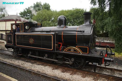 85 Taff Vale Railway Class 02 0 6 2T Just After Taking On Water At