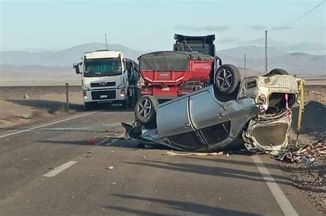 Un Fallecido Y Dos Lesionados Tras Volcamiento En Vallenar Diario Chañarcillo