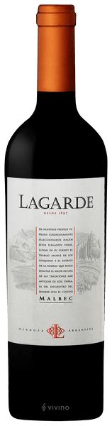 Lagarde Malbec Henry Vivino US