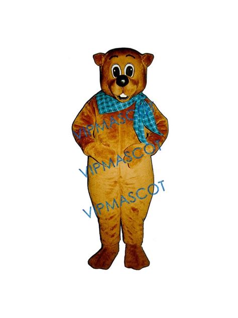 Chuckie Woodchuck Mascot Costume