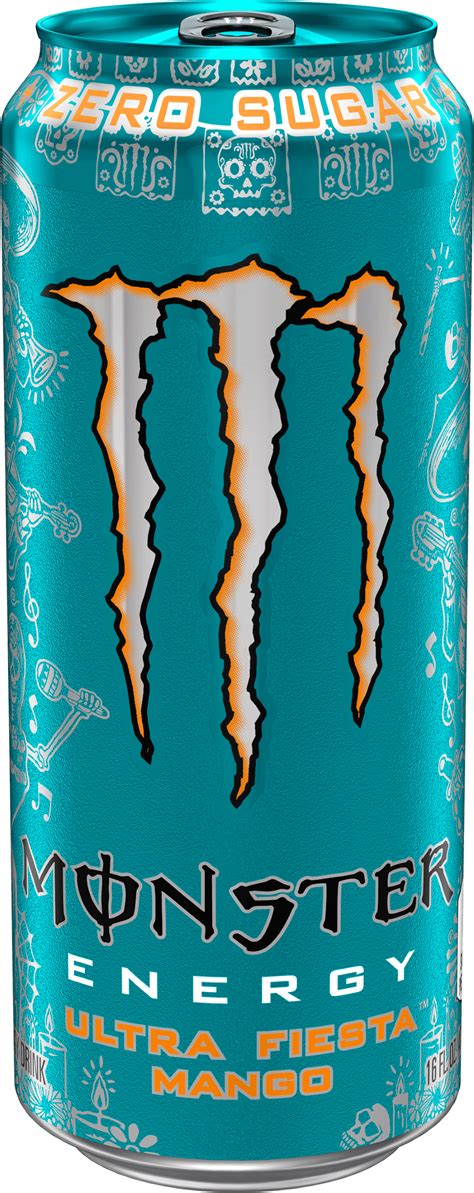 Monster Ultra Fiesta Mango Zero Sugar Caffeine Loaded Energy Drink