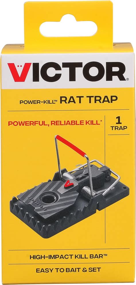 Pack Of 4 Made2catch Classic Metal Rat Traps Fully