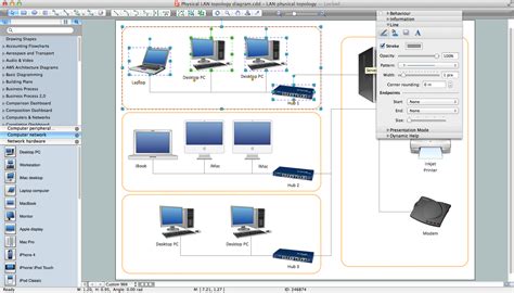 Cisco Network Topology. Cisco icons, shapes, stencils and symbols ...